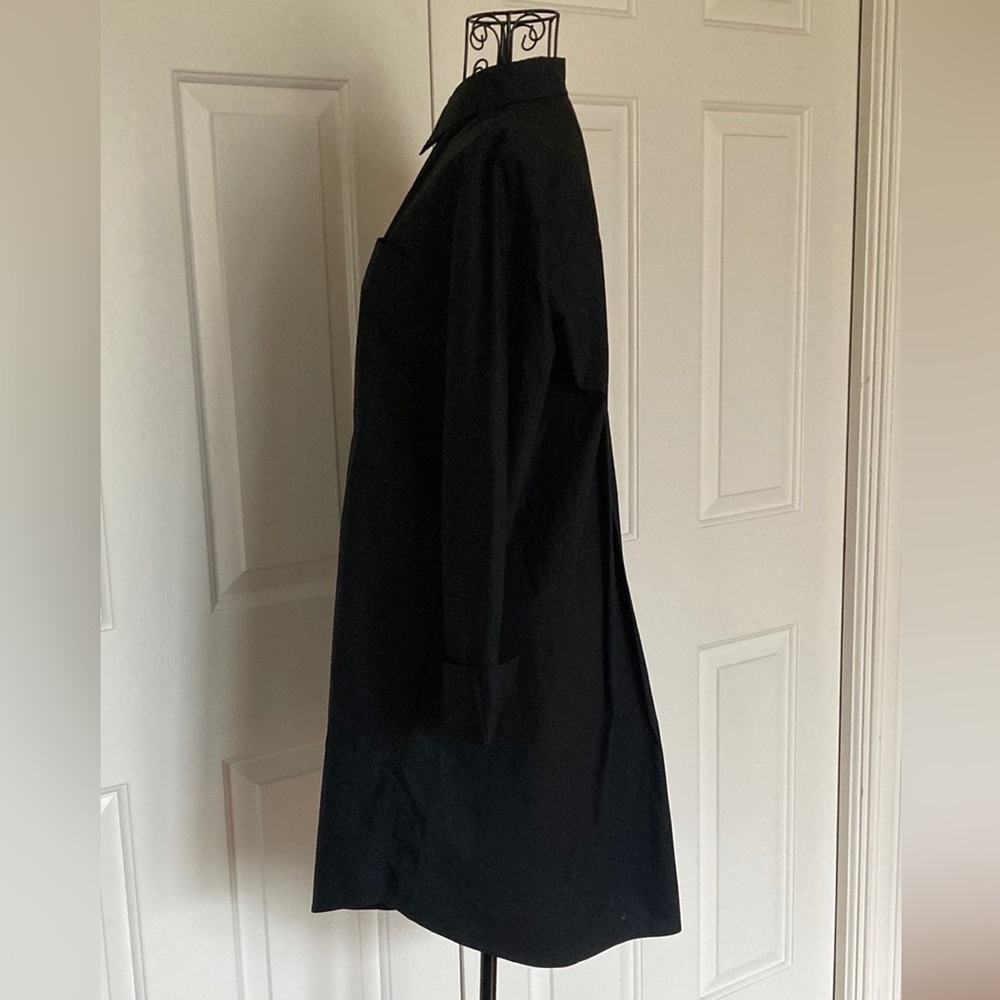 NWT Club Monaco Black Relaxed Shirt Dress Size S - Picture 3 of 14